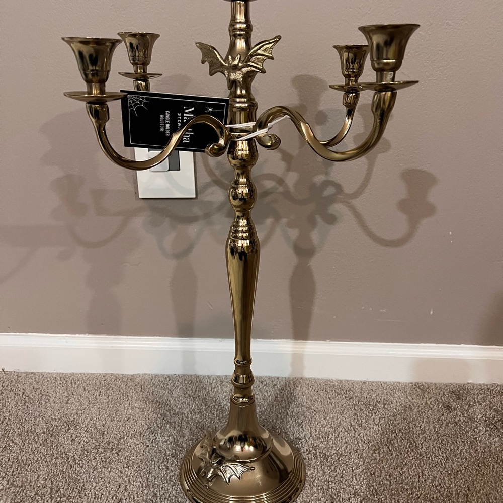 BNWT Viral Martha Stewart Bat Candelabra